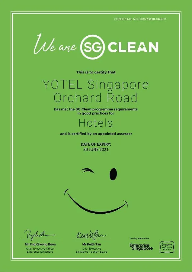 Yotel Singapore Orchard Road 4*,